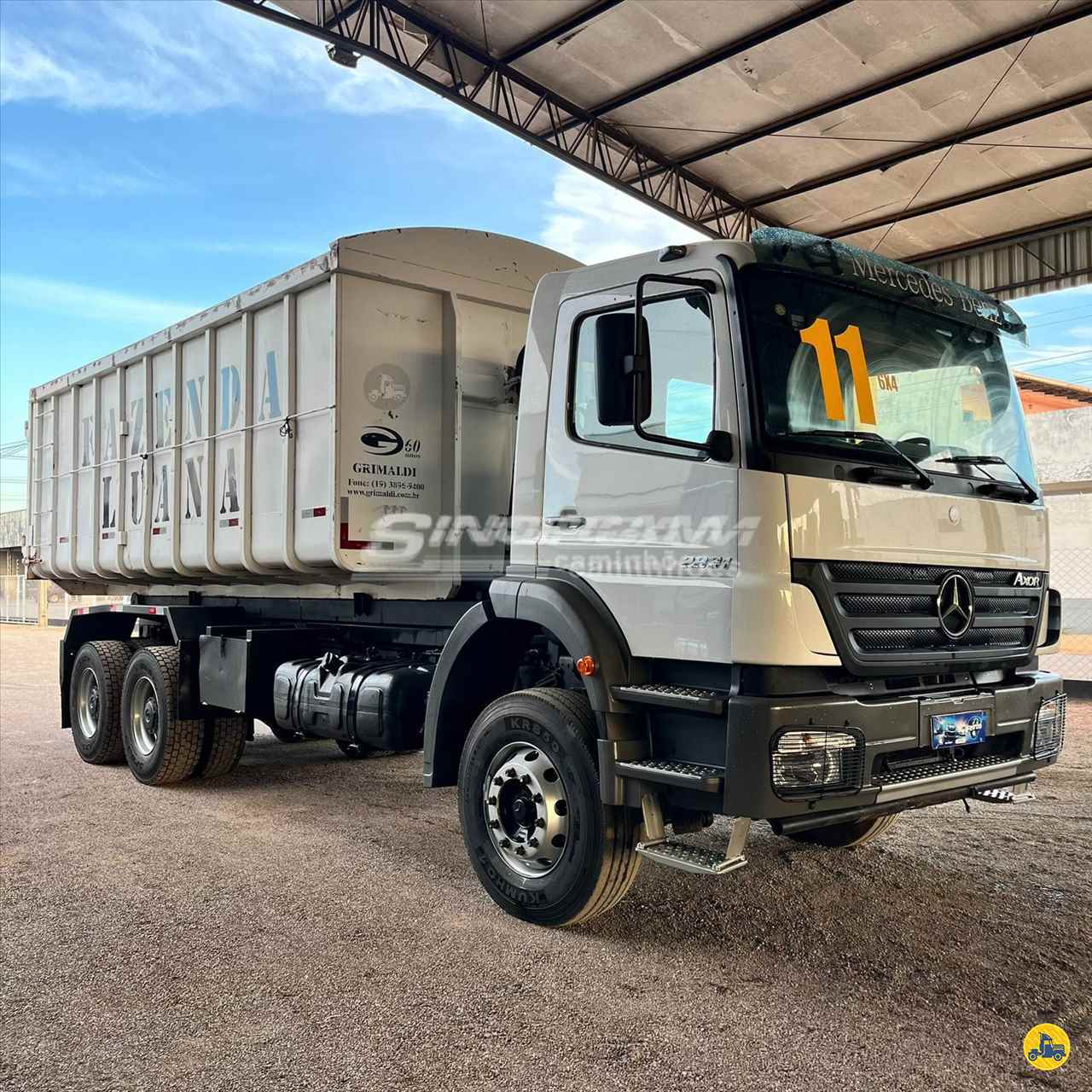 CAMINHAO MERCEDES-BENZ MB 2831 Caçamba Basculante Cavalo 6x4 SinopCam Caminhões SINOP MATO GROSSO MT